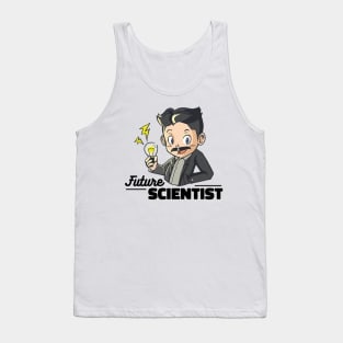 Future Scientist - Back To School Tesla Tank Top